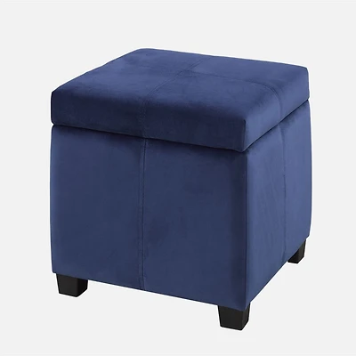 Sendra Storage Ottoman - Navy