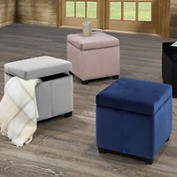 Sendra Storage Ottoman    Grey