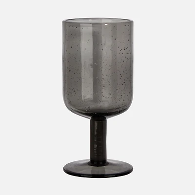 gusto! Canteen Wine Glass - Smoked Grey, 400ml