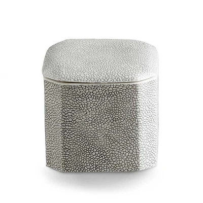 Bocal pour coton « Shagreen »
