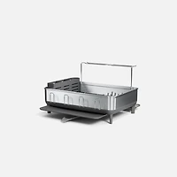 simplehuman Steel Frame Dishrack, Stainless Steel - Grey