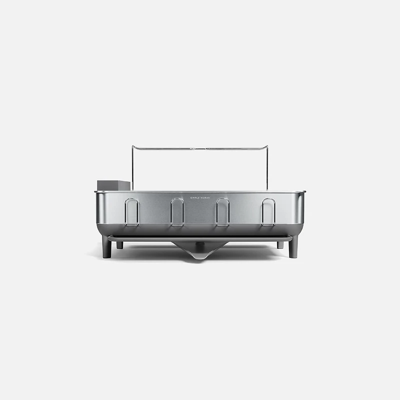 simplehuman Steel Frame Dishrack, Stainless Steel - Grey