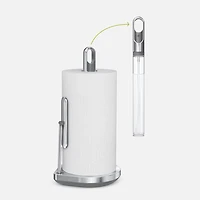 simplehuman Paper Towel Holder with Spray, Brushed Stainless Steel