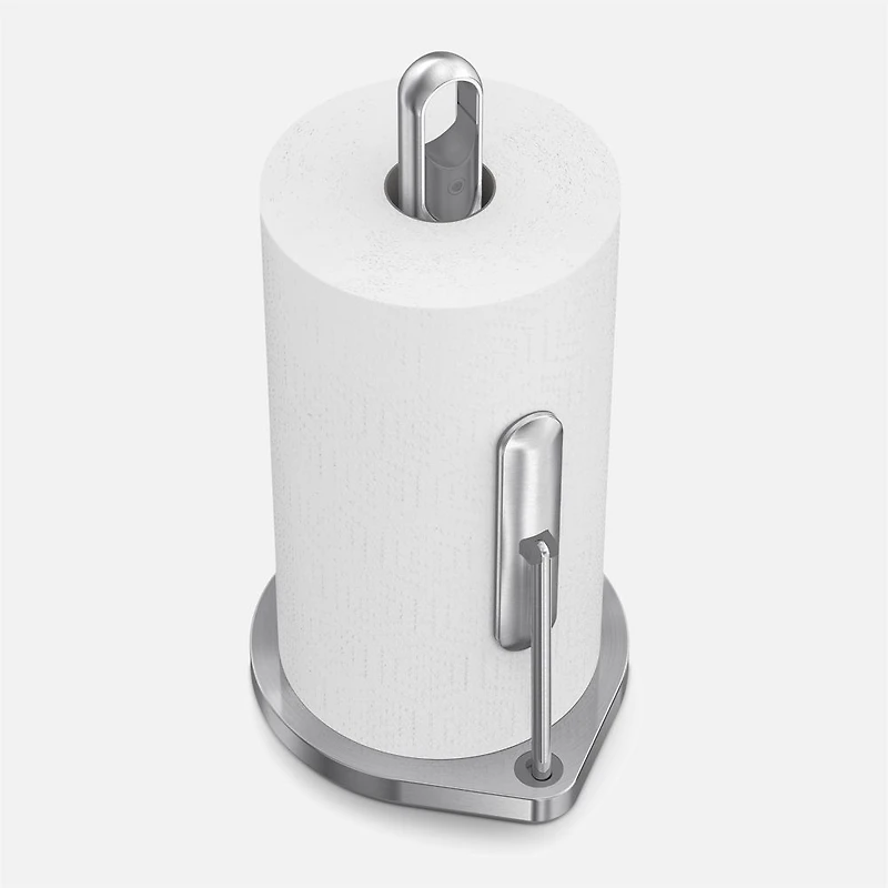 simplehuman Paper Towel Holder with Spray, Brushed Stainless Steel