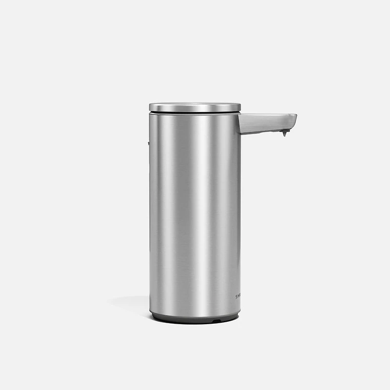 simplehuman Rechargeable Liquid Sensor Pump, Brushed Stainless Steel
