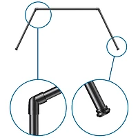 Empire Bay Window Rod - Black