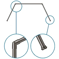 Empire Bay Window Rod - Oil Rubbed Bronze