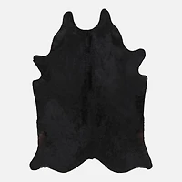 Skins Cuir de vache naturel - Noir