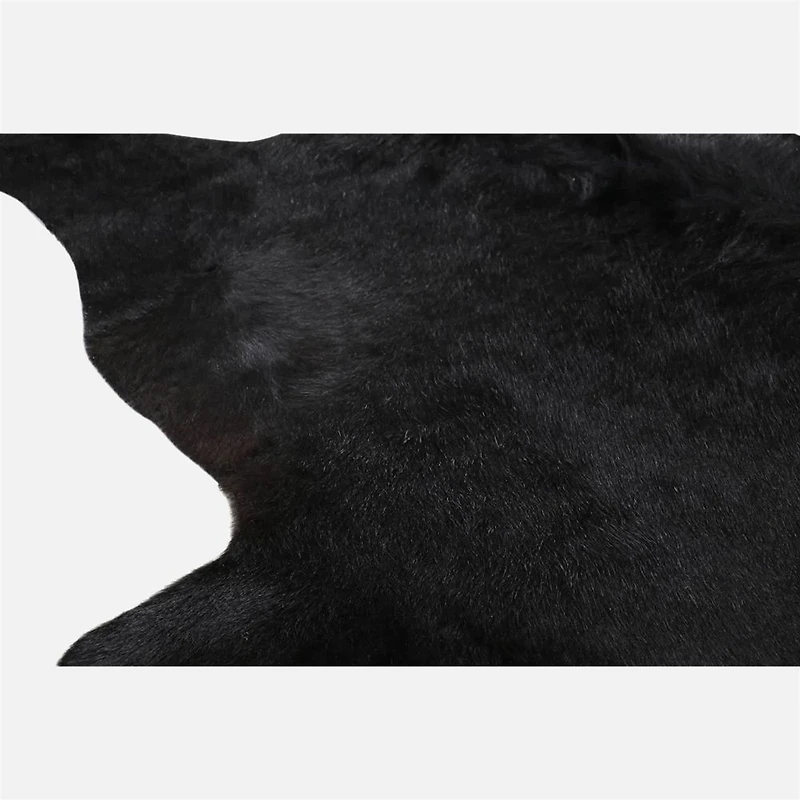 Skins Cuir de vache naturel - Noir