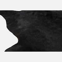 Skins Cuir de vache naturel - Noir