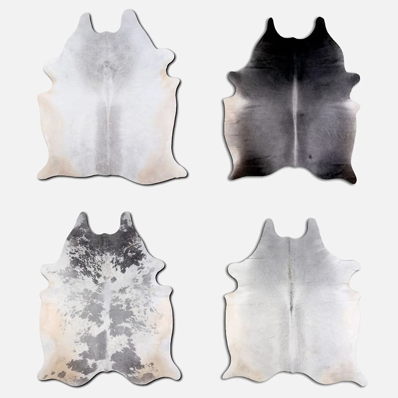 Skins Natural Cowhide - Grey