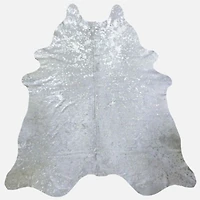 Skins Natural Cowhide - Silver