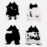 Skins Natural Cowhide - Black & White