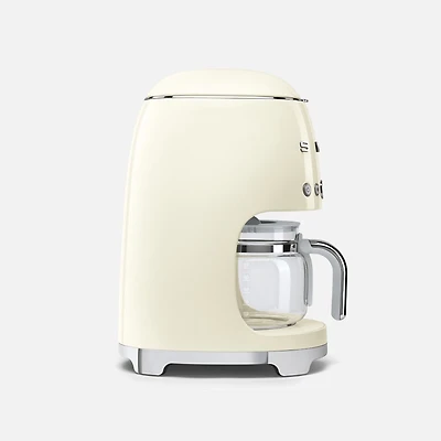 Smeg Machine à café filtre style rétro années 50 - 10 tasses