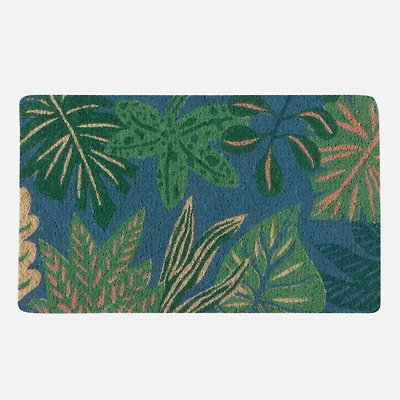 Haven Coir Rug -Blue/Green