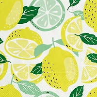Tasty Lemon Napkins by - Pack of 20