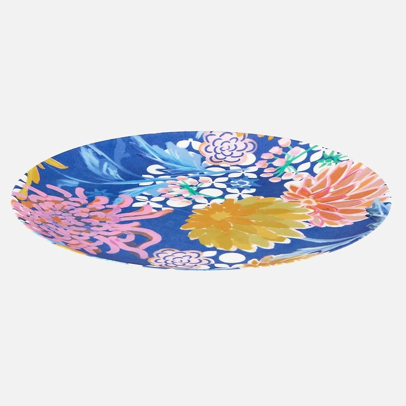 Sunburst Assiette en mélamine, ensemble de 4