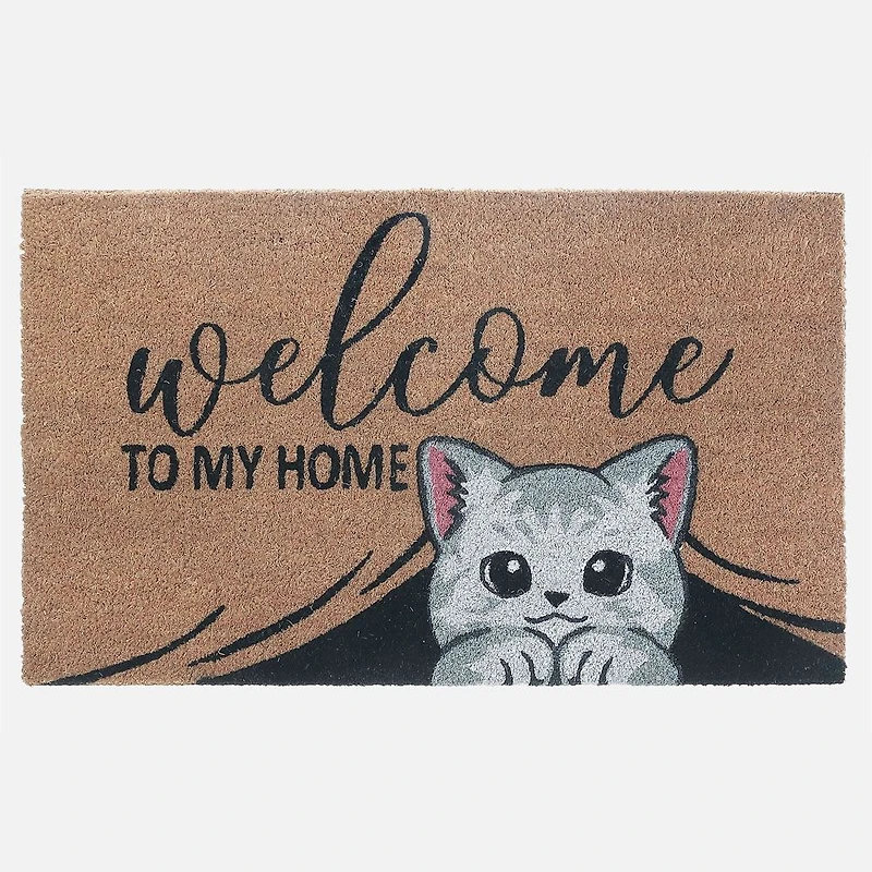 Coir Door Mat - Welcome To My Home 