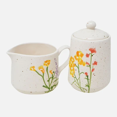 Sugar Bowl and Creamer Meadow