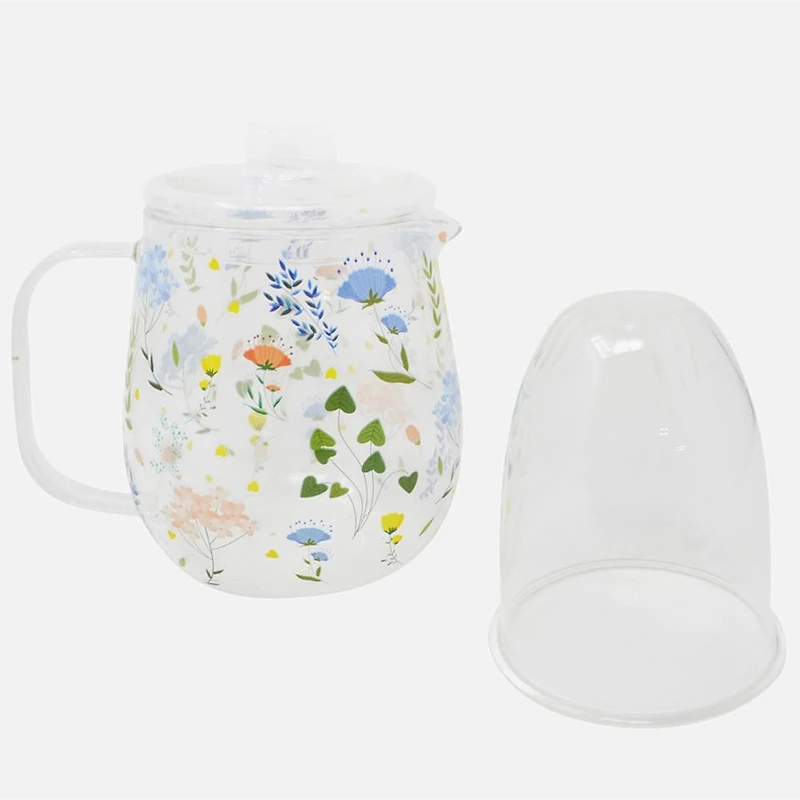 Théière fleurettes