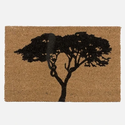 Tapis de coco - Arbre