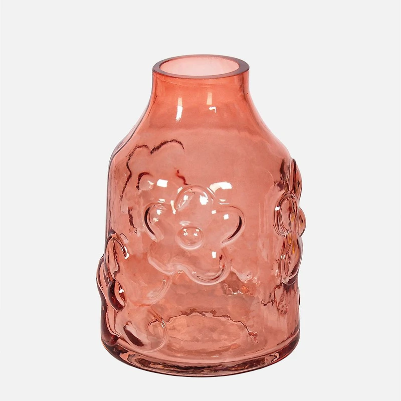 Nutcracker Designs The Painted Garden Vase rouge