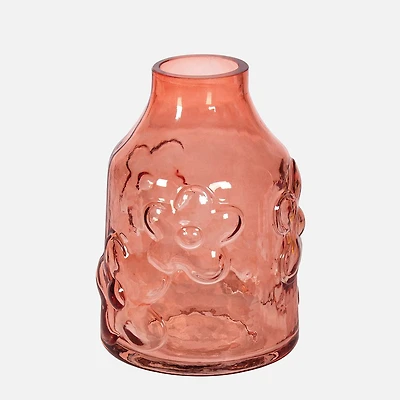 Nutcracker Designs The Painted Garden Vase rouge