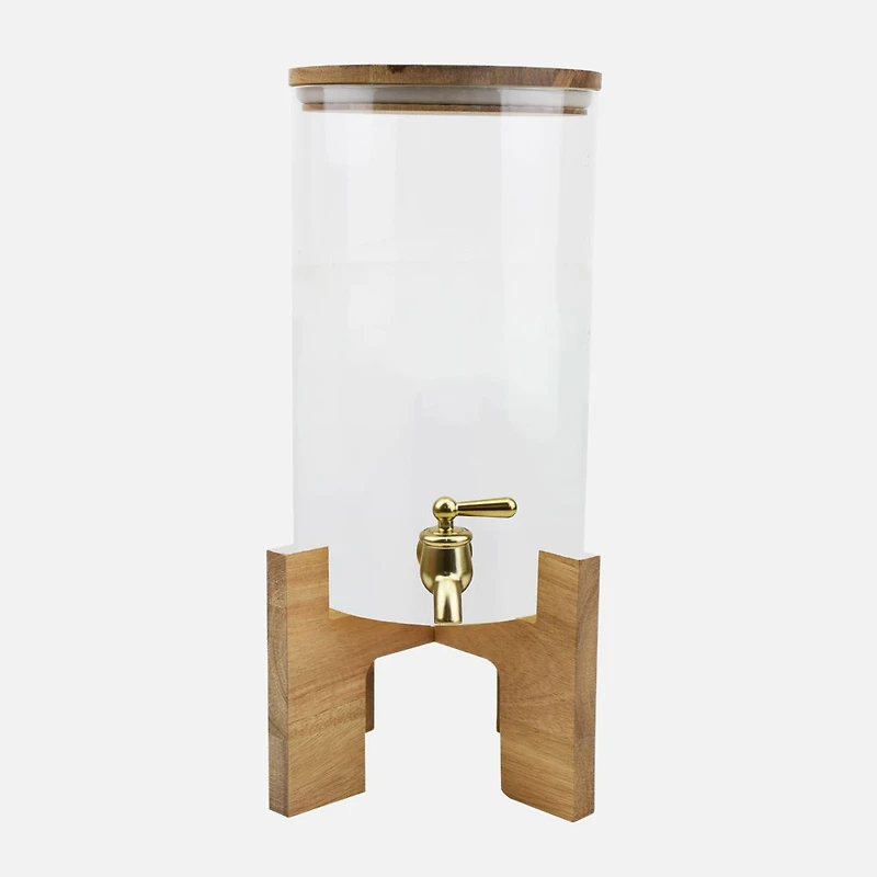 JS Gourmet Distributeura boisson avec couvert Acacia