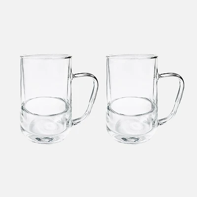 JS Gourmet Tasses double paroi, ensemble de 2