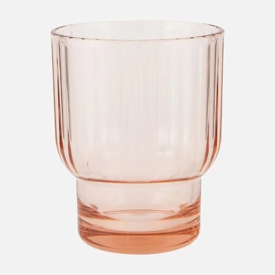 Verre acrylique sans pied - Blush