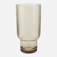 Danica Acrylic Fluted Highball Glass - Olive