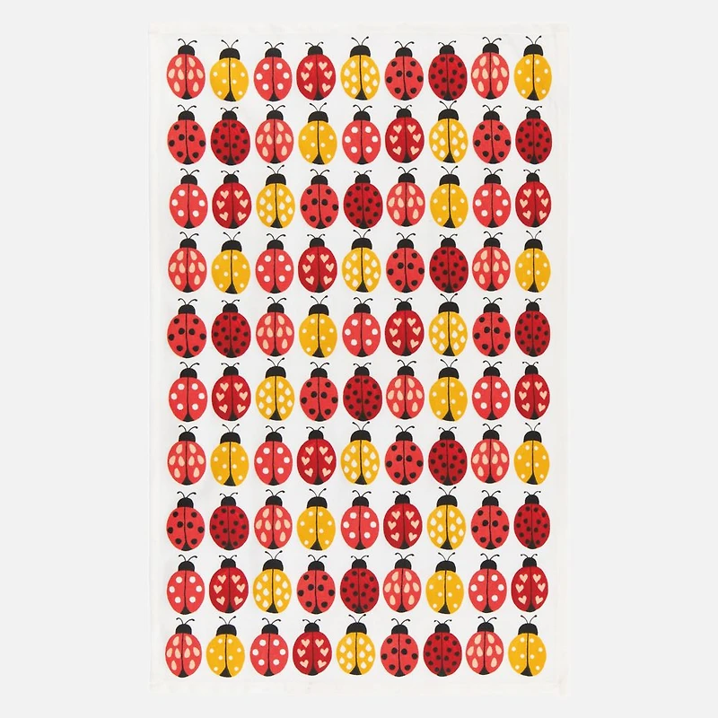 Danica Ladybugs Table Towels, Set of 2