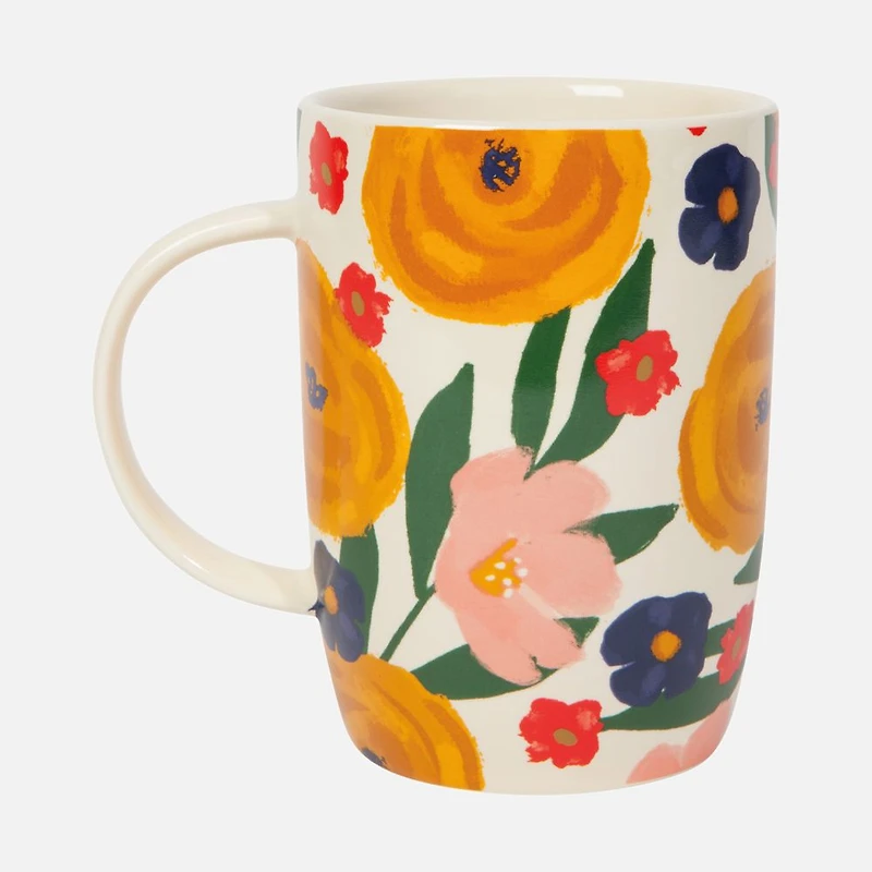 Danica Tall Mug - Full Bloom