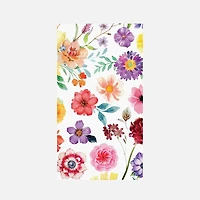 Serviettes d'invités à Imprimé floral, paquet de 16