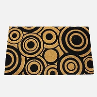 Paillasson en fibre de coco - Cercles