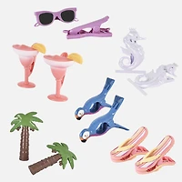 S&Co Pinces pour serviette de plage, ensemble de 2 - Assorties