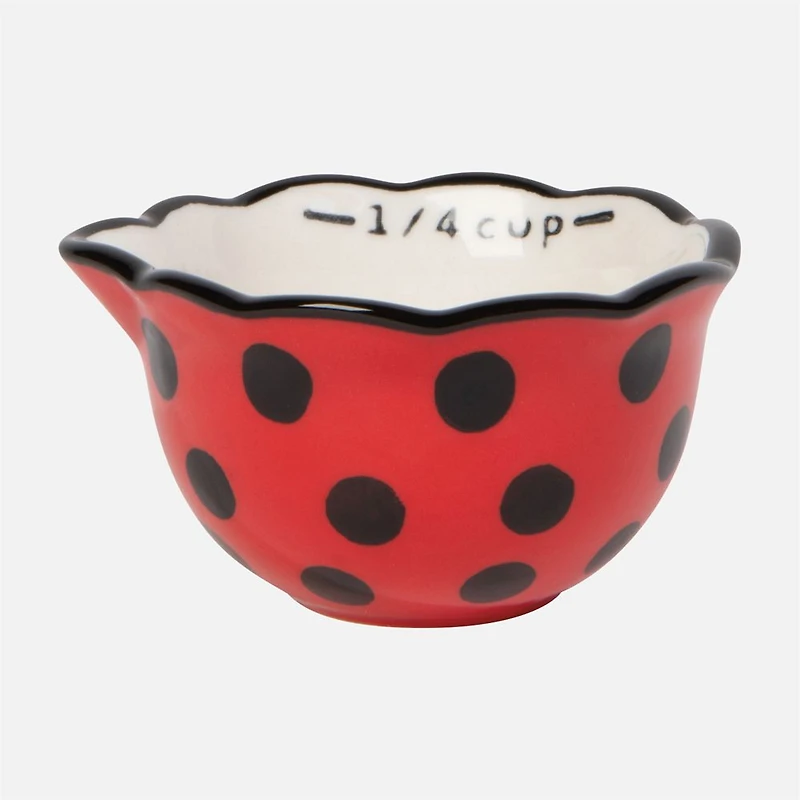 Danica Measuring Cups, Set of 4 - Ladybugs