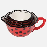 Danica Measuring Cups, Set of 4 - Ladybugs