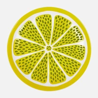 S&Co Assiettes à salade agrumes, ensemble de 4