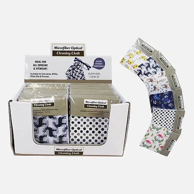 Chiffon optique en microfibre - Assorti