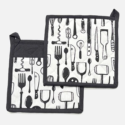 Spatula Pot Holders, Set of 2