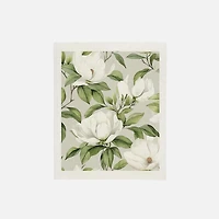 Fleur Blanche Chiffon éponge