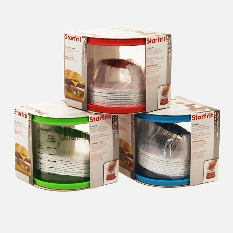 Starfrit Hamburger Stacker - Assorted 
