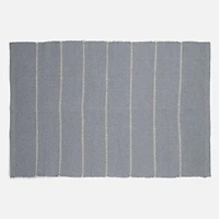Stripe Pattern Rug - Grey
