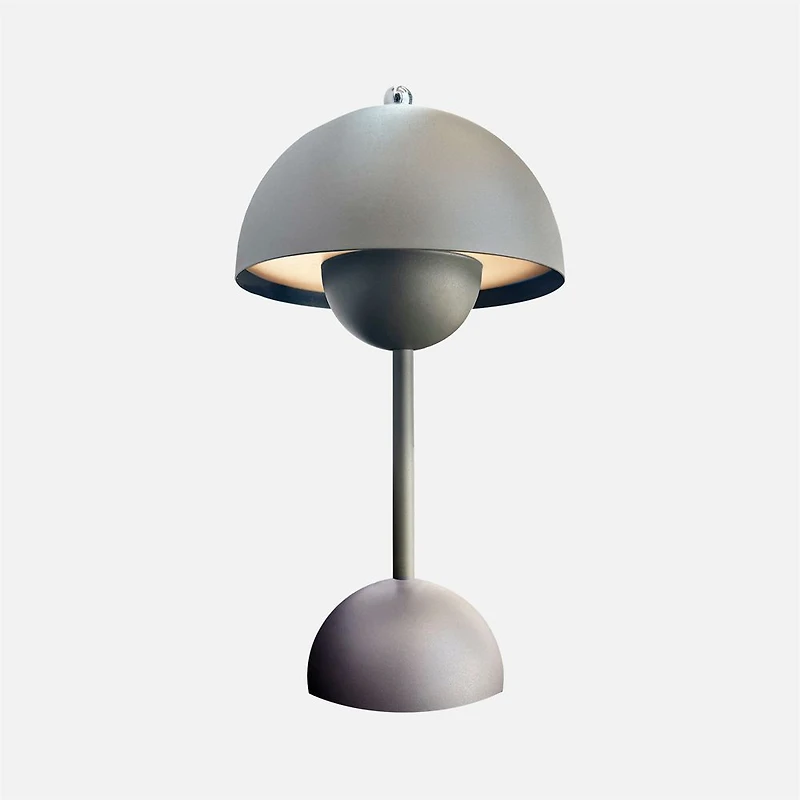 Suzy Dome Table Lamp - Grey