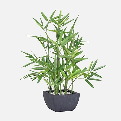 Bamboo Faux Potted Plant by Torre & Tagus