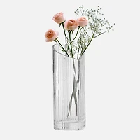 Heart Shape Glass Vase 8.5