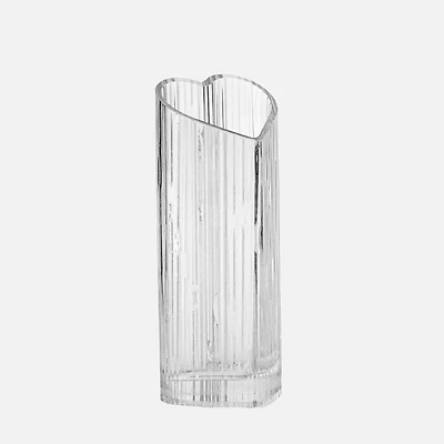 Heart Shape Glass Vase 8.5