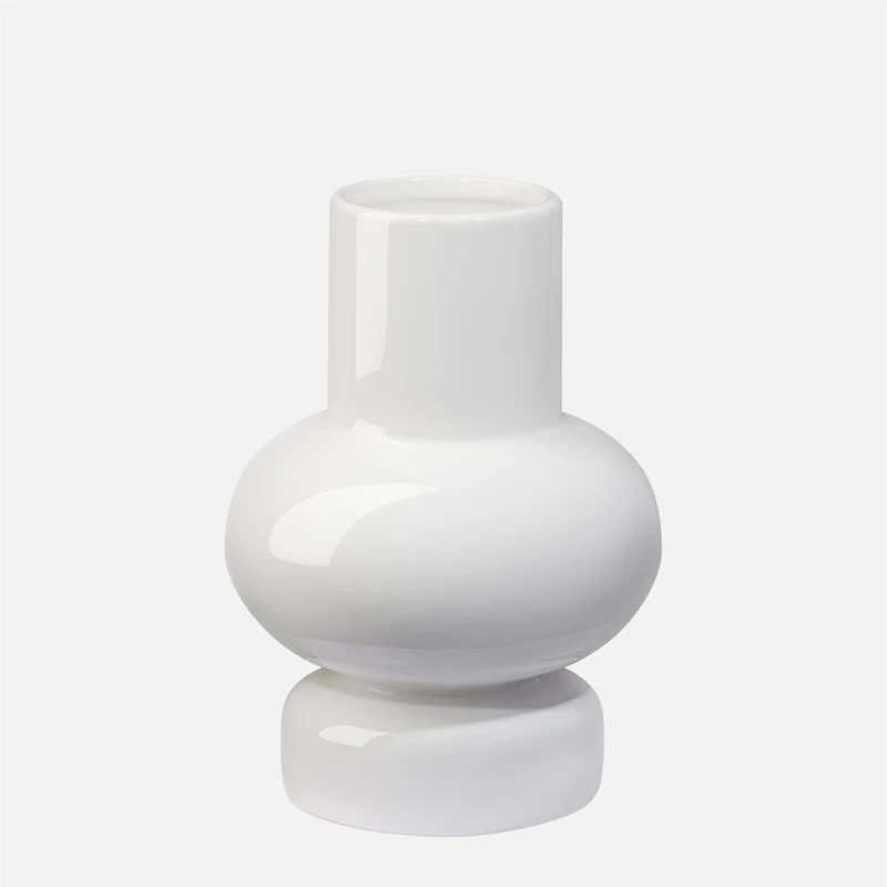 Vase en céramique bulbe