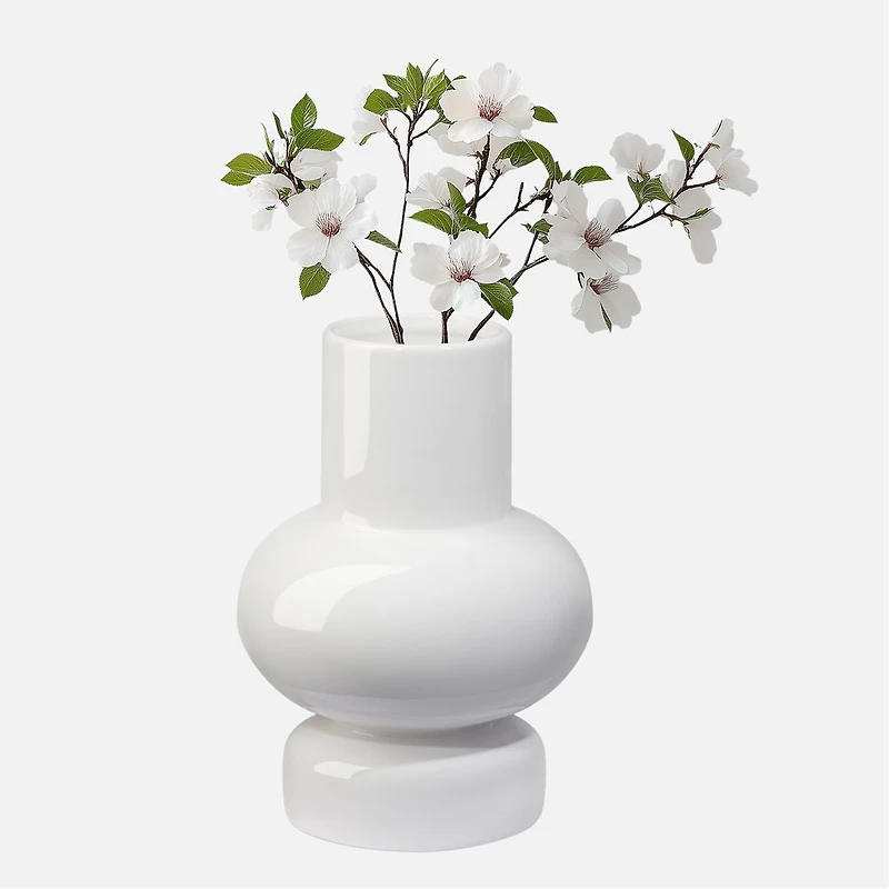 Vase en céramique bulbe